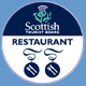 Scottish Touris Board restaurant rating - 2 medallions